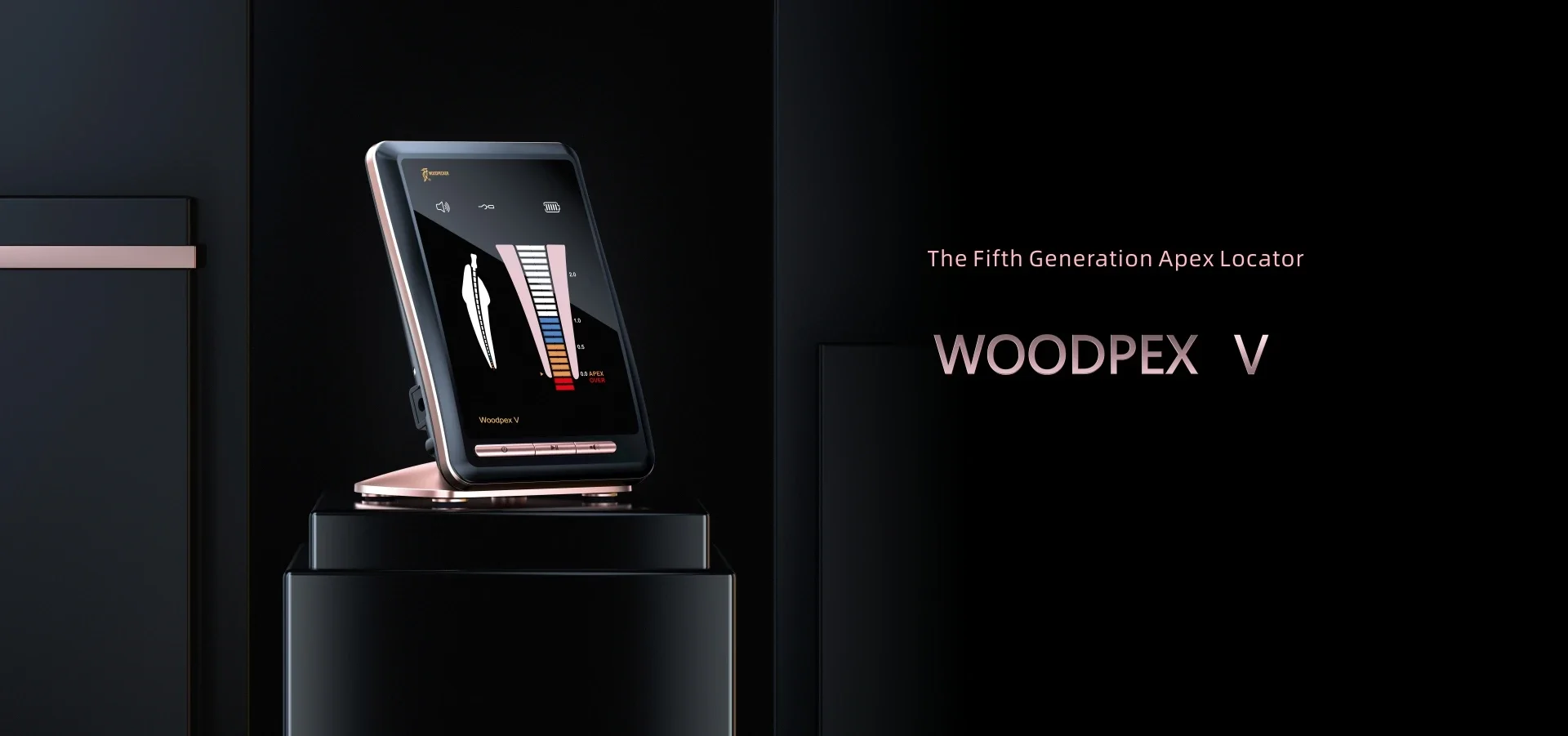 Оригинальный стоматологический локатор вершины Woodpex V многофункциональная