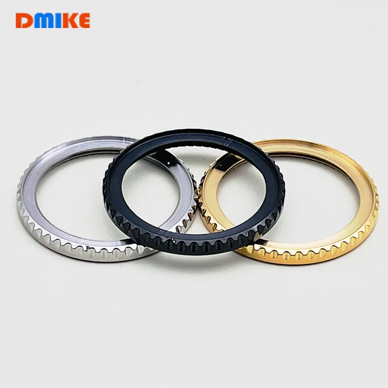 SKX007 вращающаяся стальная рамка подходит для SKX009 SRPD часов черный серебристый