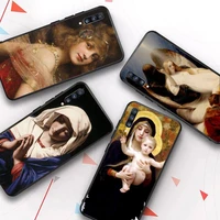 famous painting adorable art phone case for samsung galaxy a 51 30s a71 soft silicone cover for a21s a70 10 a30