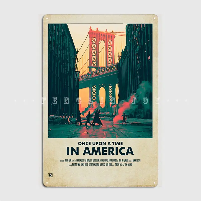 Когда-то в Америке металлический знак для кинотеатра | Дом и сад