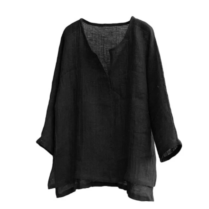 Autumn 2022 New Men's Shirts Cotton-linen Loose Collarless Long Sleeve Shirt Men Roupas Masculinas Camisas De Hombre