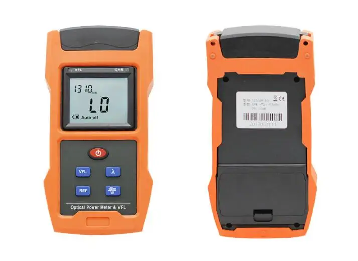 2 in 1 USB Charging Optical Power Meter with VFL 850,1300,1310,1490,1550,1625nm Network cable Tool for CATV CCTV Test -70~+10dBm