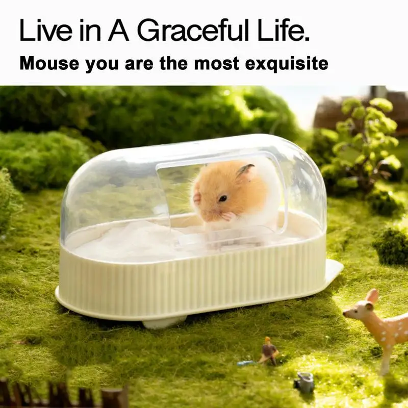 Хомяк Ванная комната Торт в форме шиншиллы Сауна Кімната для купания маленьких