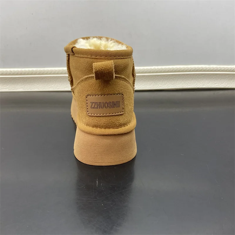 Женские ботинки зимняя обувь для женщин австралийские женские 2024 зимние кожаные