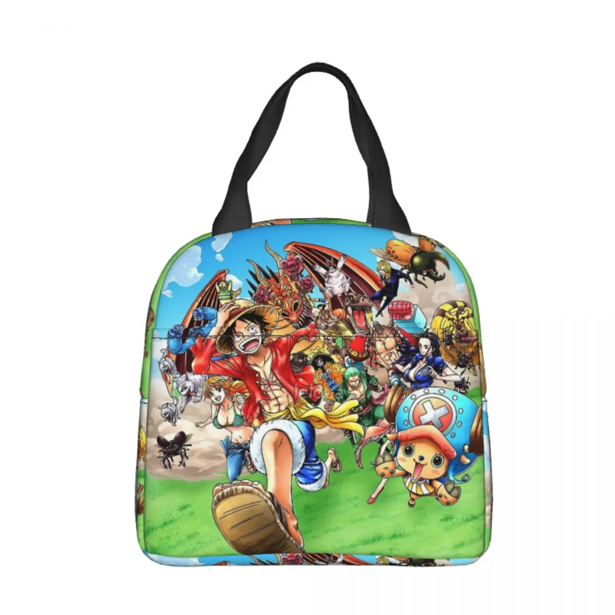 

Luffy Team Portable Lunch Bag One-Pieces Ice Cooler Pack Insulation Picnic Food Storage Bags