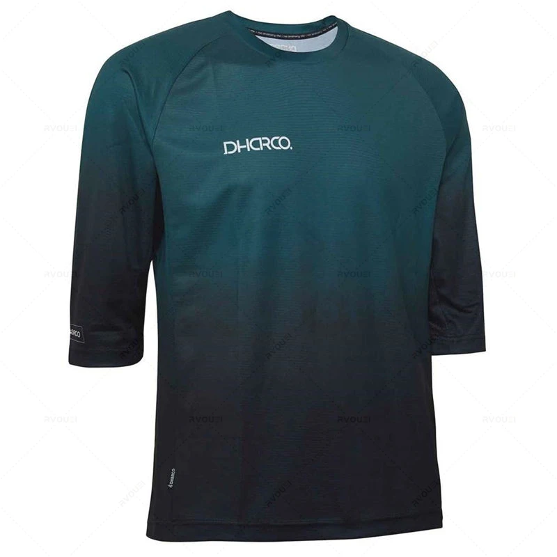 Новинка 2022 Мужская футболка для пересеченной местности горного велосипеда