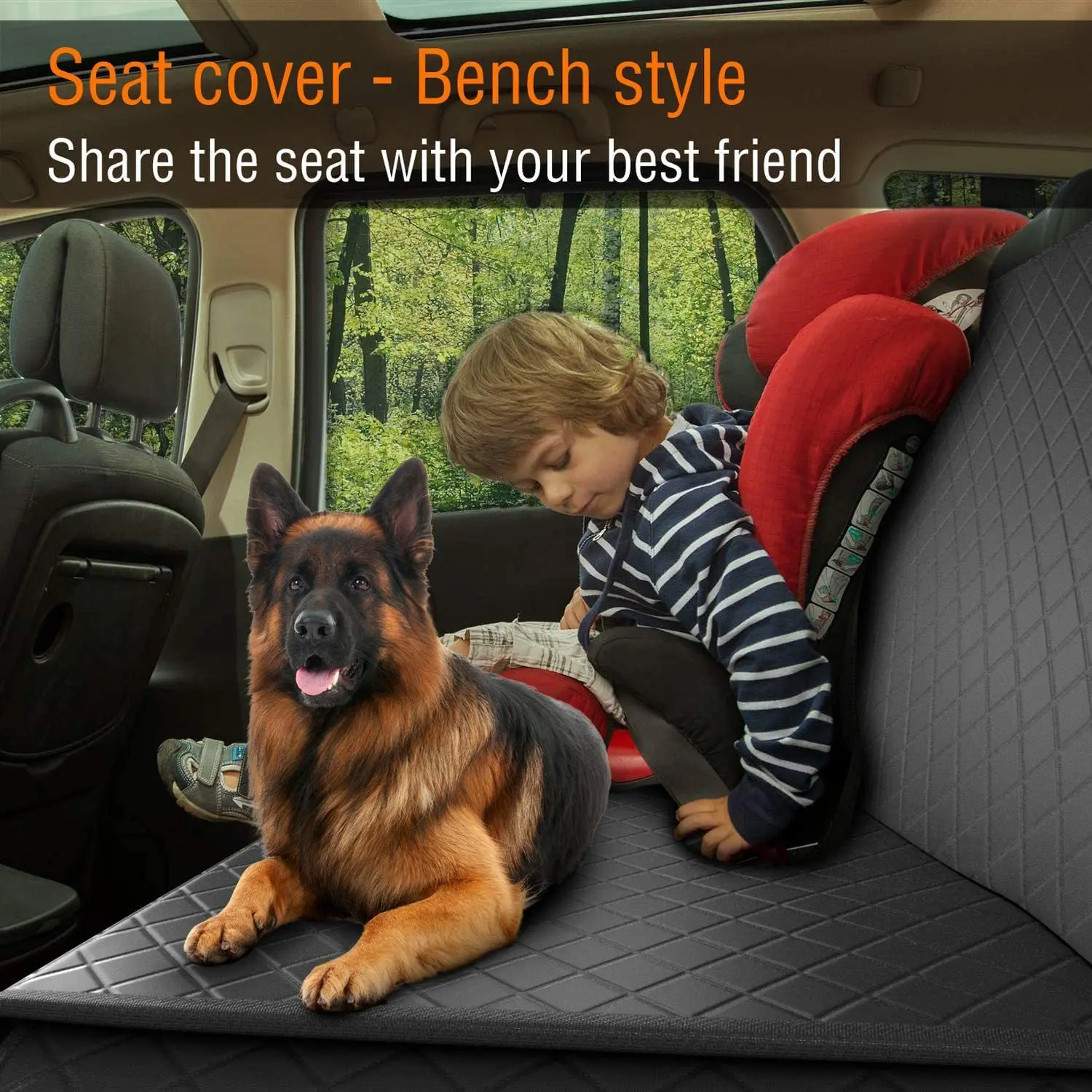 

2023New Car Pet Cushion Rear Seat Cushion Waterproof Pet Car Cushion Car Pet Dog Rear Seat Cushion Dog Beds