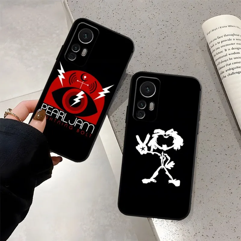 

R-Rock Band Pearl Jam Phone Case For Xiaomi POCOF3 X3 GT M4Pro M3 X4Pro NFC 10Pro Redmi Note 11 11T 10 9 Pro Plus Cover