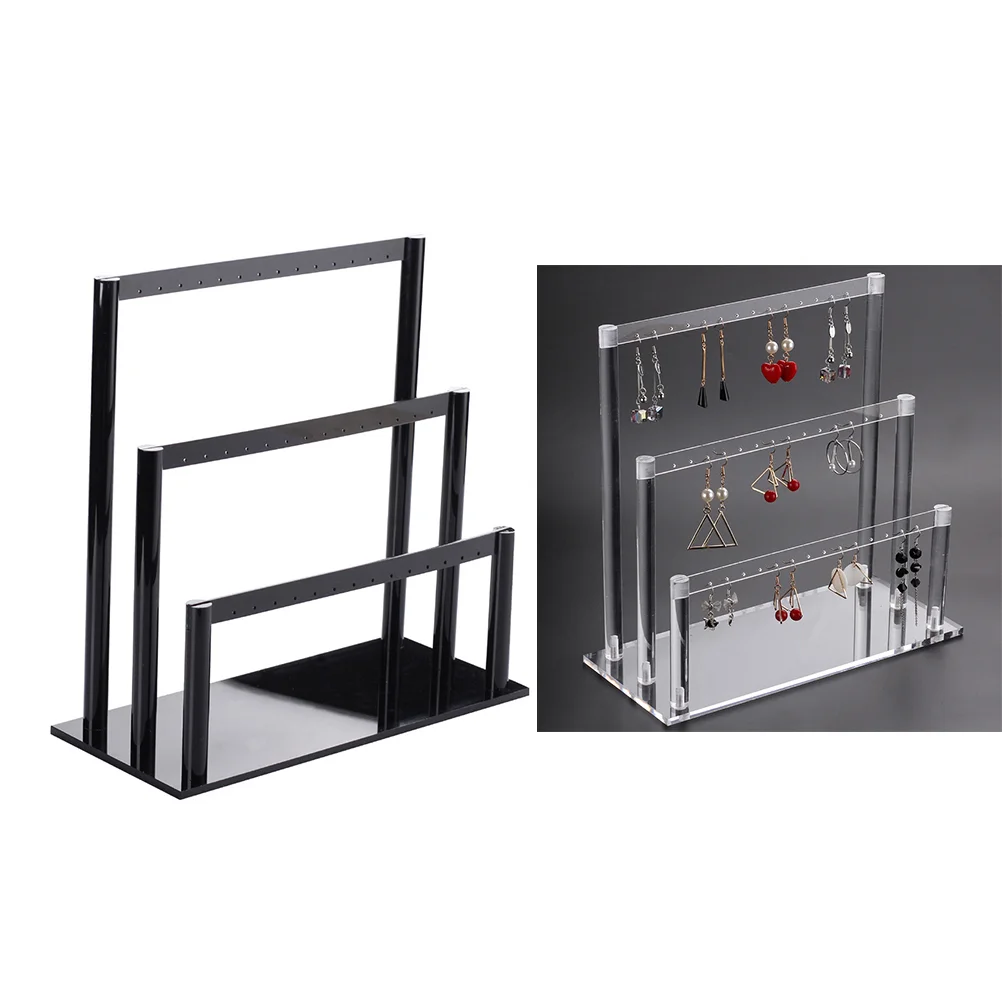 1 pc Earrings Stand Multi-layer Display Studs Holder Eardrop Rack Organizer for Shop