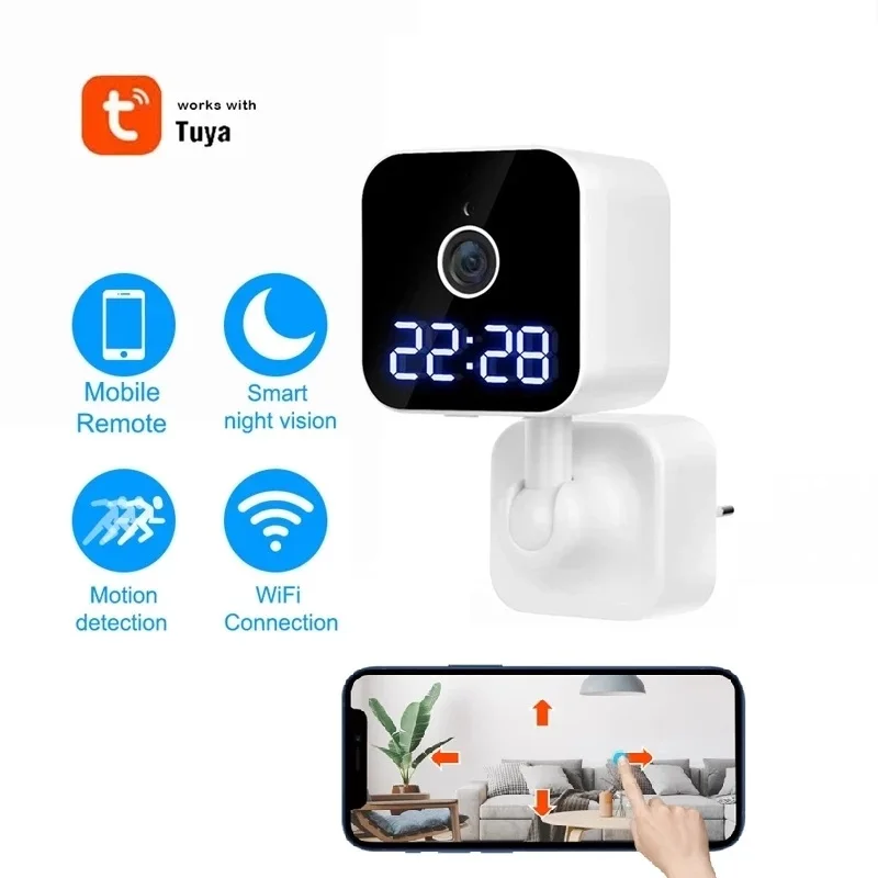 

Tuya 1080P 2K Home IP Camera Smart Video Cams Montion Detect Wifi Security Protection Mini Surveillance Camera Pet Cat Dog Cam