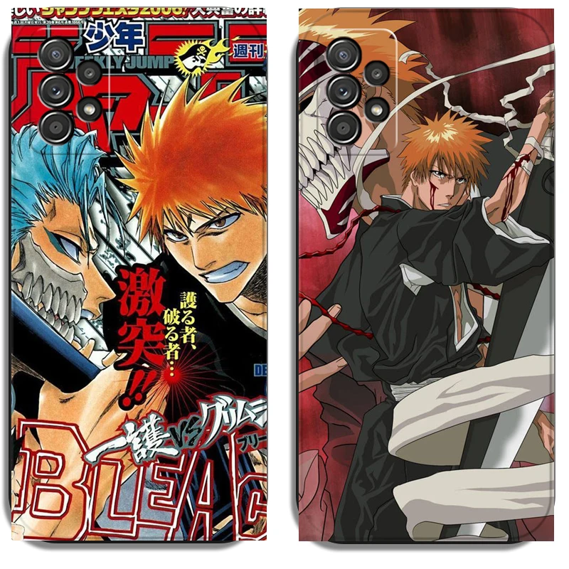 

Bleach Anime Japan Phone Cases For Samsung Galaxy S20 S20 FE S20 Lite S20 Ultra S21 S21 FE S21 Plus Ultra Soft TPU Back Cover