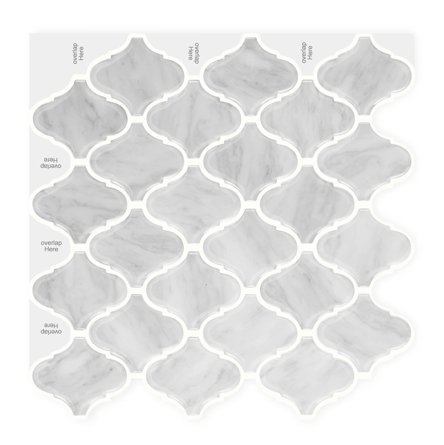 

Waterproof Marble Wall Stickers Peel and Stick Classical Style Lantern Wallpapers Self Adhesive Wall Decals for Home Decoration