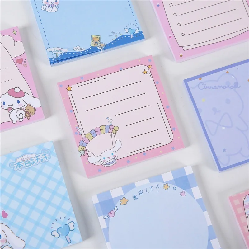 

Kawaii Sanrioed аниме мультфильм серия mymelody Cinnamoroll Kuromi милая Мода несколько стилей блокнот маленький блокнот