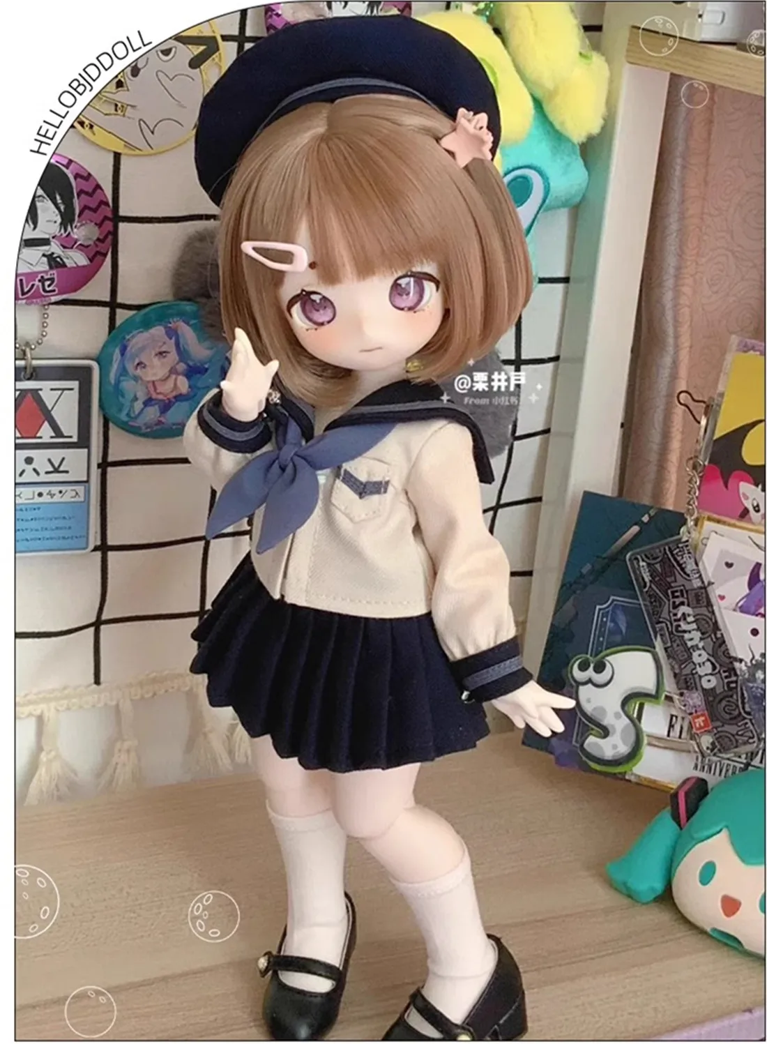2024 новая BJD 2 юаня bjd кукла 1/6 женский медведь девушка полное тело шарнирная