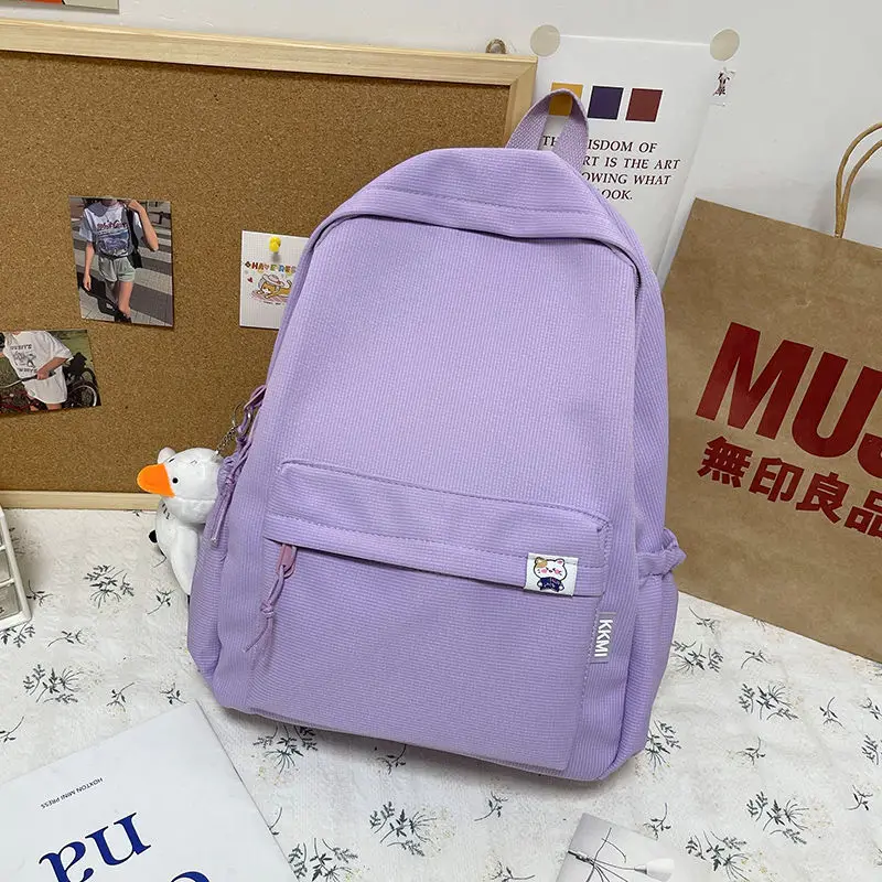 

Women Backpacks for School Teenagers Girls Cute Student Middle High School Bags Korean Casual 2022