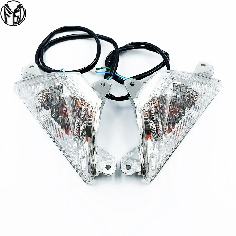 

Передний указатель поворота для KAWASAKI NINJA 250 300 400 650 1000 ZX6R 2013-2021 2020 18 светильник мотоциклетных аксессуаров