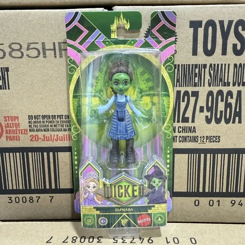 Фото Новая Барби Wicked Movie Surroundings Elphaba Glinda Surprise Ball Mini Bubble Spinning Small Doll Series слепая коробка игрушка в подарок №5