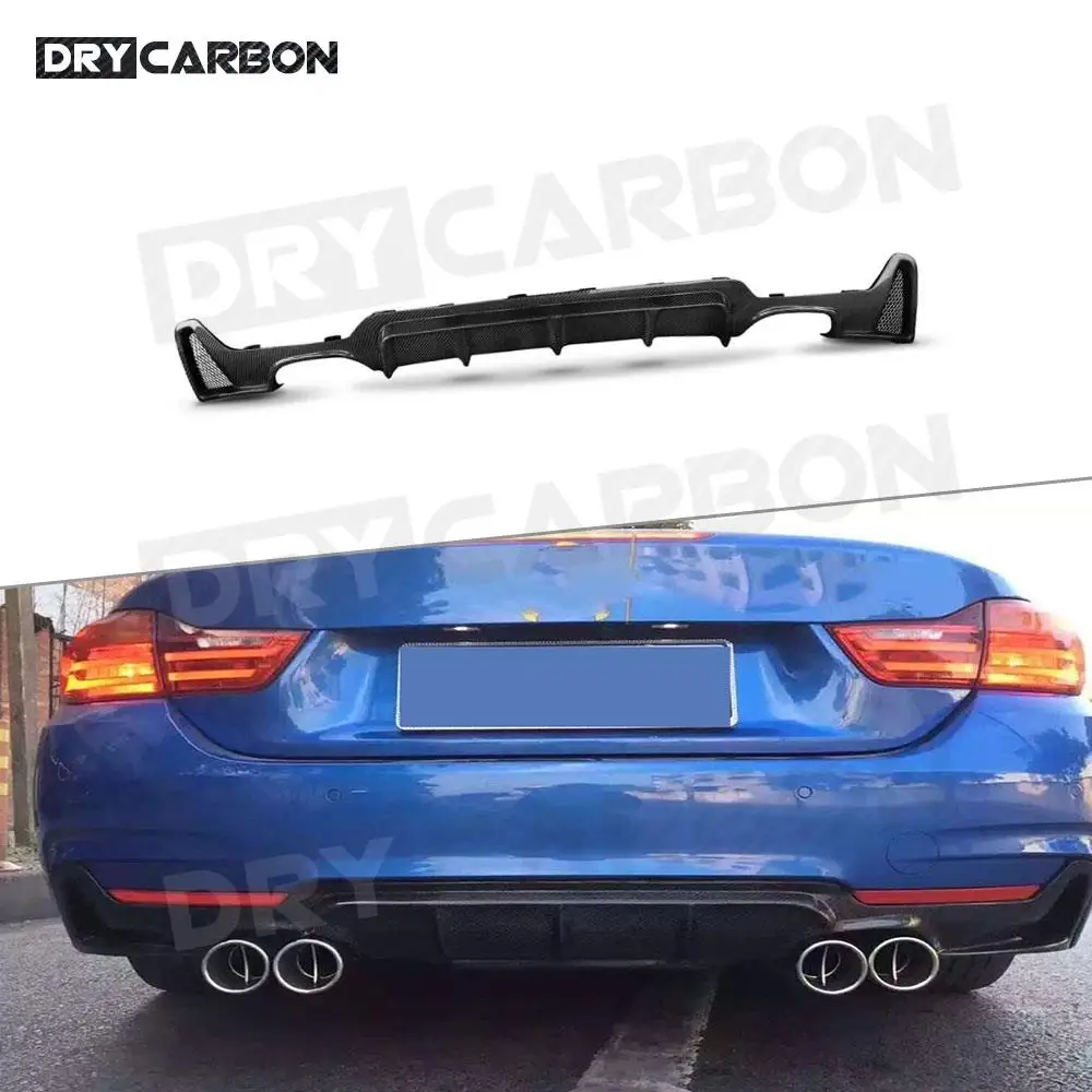 

Rear Diffuser Spoiler OO-OO Body Kit For BMW 4 Series F32 F33 F36 M Performance M Sport M Tech 2014-2020 ABS Gloss Black
