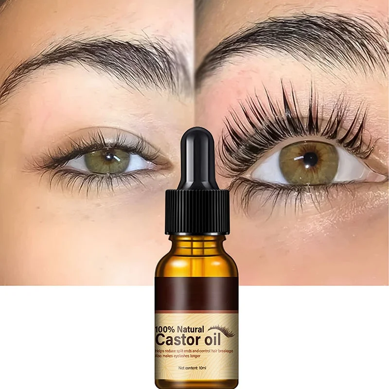 Eyelash Growth Serum Fast 7 Days Lashes Enhancer Longer Fuller Thicker Treatment Eyebrows Moisturizing Nourishing Care Products