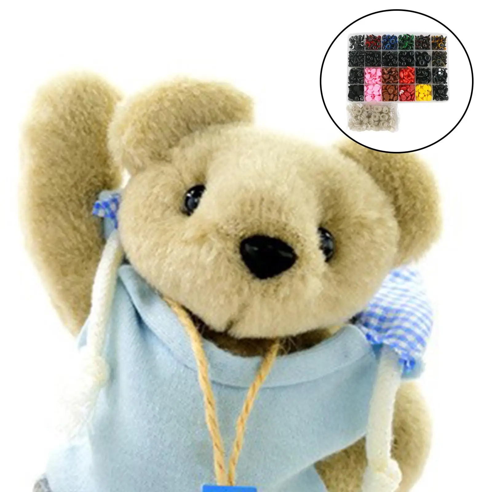 

Mix Safety Eyes And Nose DIY Making Supplies Plush Craft Dolls 838x for Kids