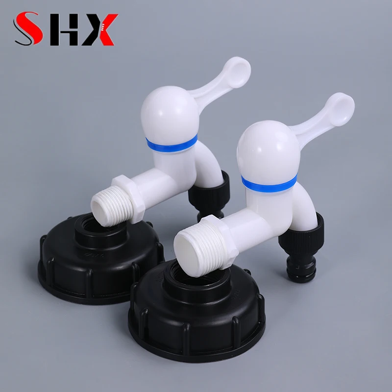 

Thicken S60X6 to 1/2'' 3/4'' Coarse Thread IBC Tank Adapter Tap Valve Fittings Replacement Tool Home Garden Connector