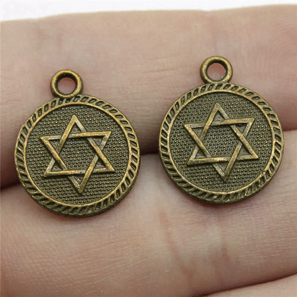 Ювелирные изделия двусторонняя звезда искусственная для вас Женские аксессуары