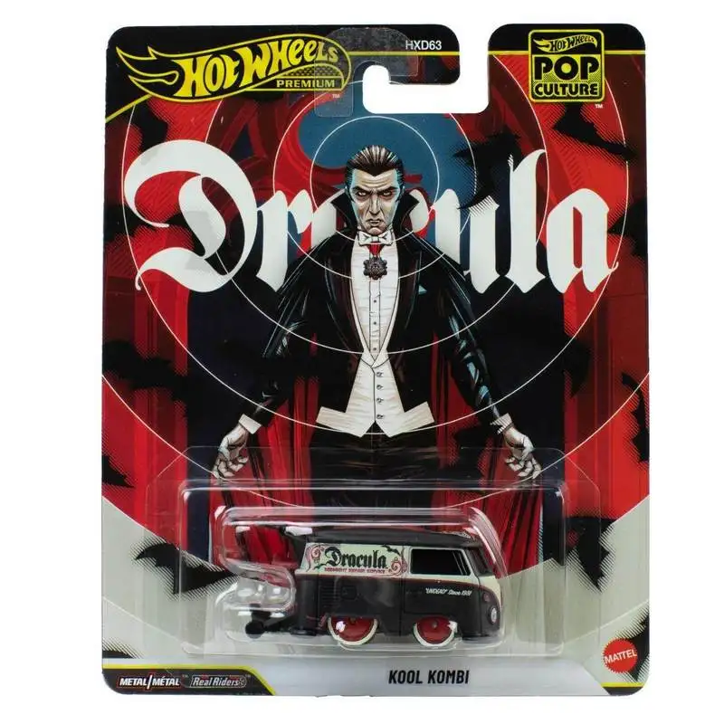 Фото Коллекционная модель автомобиля Hot Wheels 2026 New Lotes Pop Culture Diecast: Дракула, Форза, Ауди, Джой, Тайна Тинтина, Мастерс, F-14, масштаб 1/64 №2