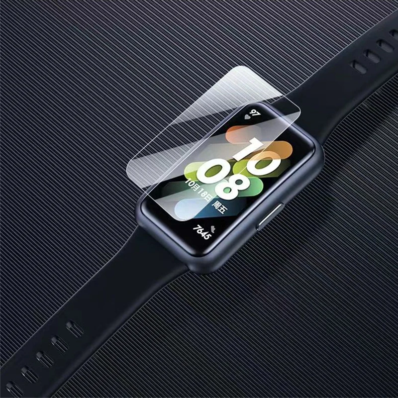 3D Curved Fit Full Screen Protector Film for Huawei Band 8 Clear Soft Protective Film Not Glass for Huawei Band 8 NFC 1-5Pcs