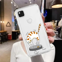 cute animal cat fundas phone case for google pixel 6 pro 3 3xl xl 3a 5 5a 5g 4 4xl 4a 5g soft clear silicone back shell covers