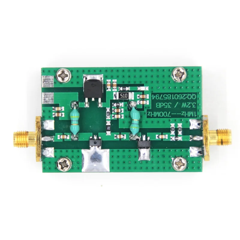Усилитель мощности 35 дБ 1 МГц-700 МГц 3 2 Вт высокочастотный УКВ УВЧ FM-передатчик + 15 В