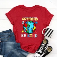 in a world where you can be anything be kind t shirt kindness matters shirts motivational saying shirt casual short sleeve tees