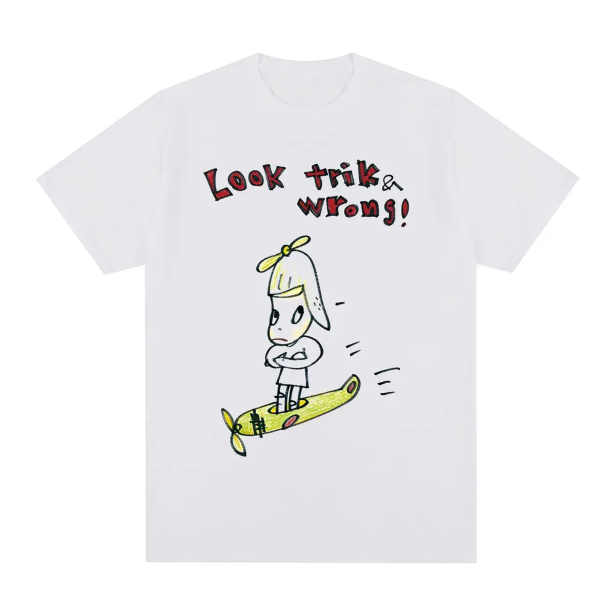 

Yoshitomo Nara Vintage T-shirt Cotton Men T shirt New Tee Tshirt Womens Tops