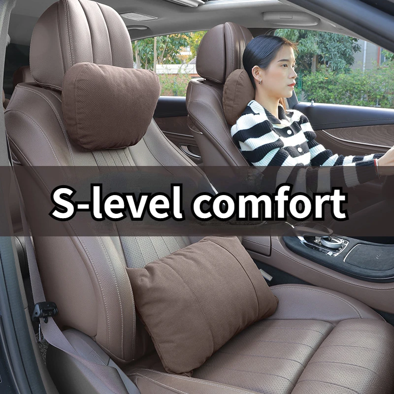

Car headrests, car headrests, suede neck protectors, waist cushions, interior accessories, decorative seats, pillows