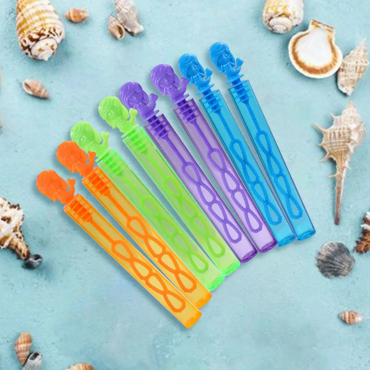 Love Heart Wand Tube Rustic Wedding Gifts for Guests Birthday Party Decor Kids Toys Baby Shower Favor Mermaid Bubble Soap Bottle