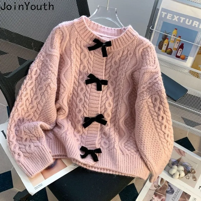 Sueter Mujer женский кардиган топы 2024 женская одежда винтажный укороченный свитер с