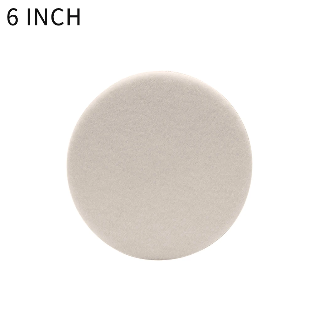 Полировальные подушечки шерстяной фетр RPXBGUCKARHG 75 мм, 100 мм, 125 мм, 150 мм, 180 мм