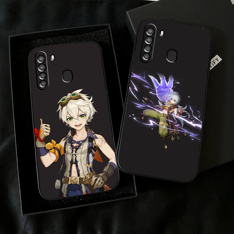 

Genshin Impact Project Game Phone Case For Samsung Galaxy A32 4G 5G A51 4G 5G A71 4G 5G A72 4G 5G Back Silicone Cover