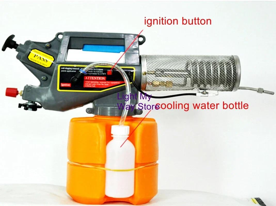 Медицинский опрыскиватель дыма небольшая портативная туманная машина