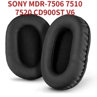 earphone sleeve headset for sony mdr 7506 7510 7520 cd900st v6 headphone ear pads soft memory foam for extra comfort