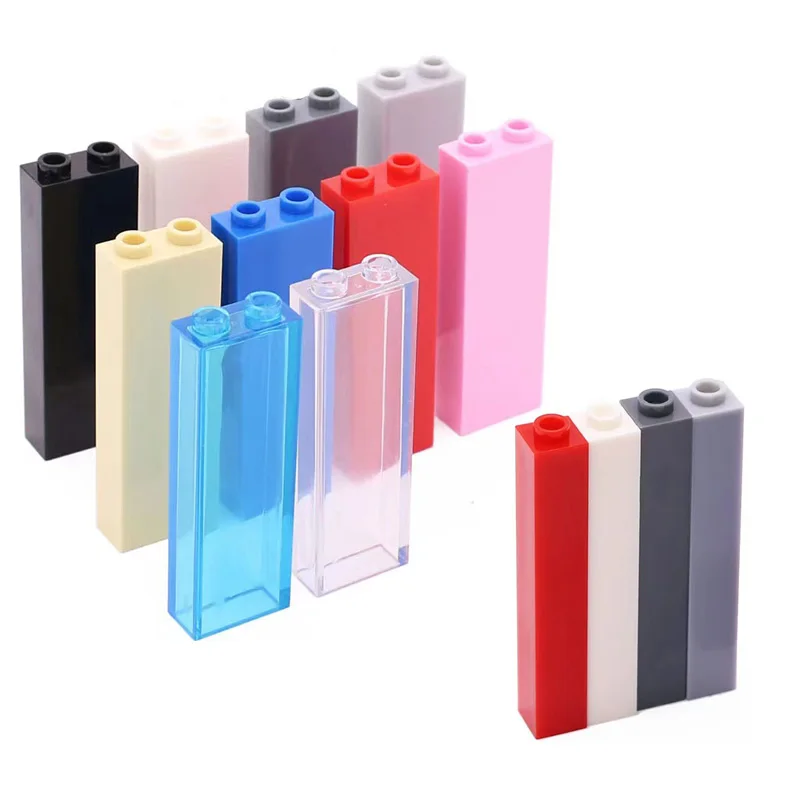 Конструктор «сделай сам», толстые кирпичи, 1x2x5, 1x1x5 точек, развивающие креативные пластиковые игрушки для детей, совместимые с Lego 2453 2454