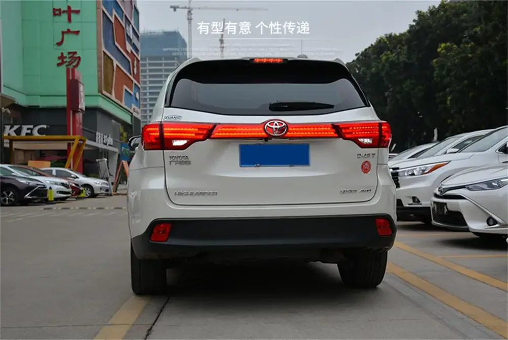 Для Toyota Highlander светодиодный задний фонарь в сборе 2015-2017 модели модифицированный