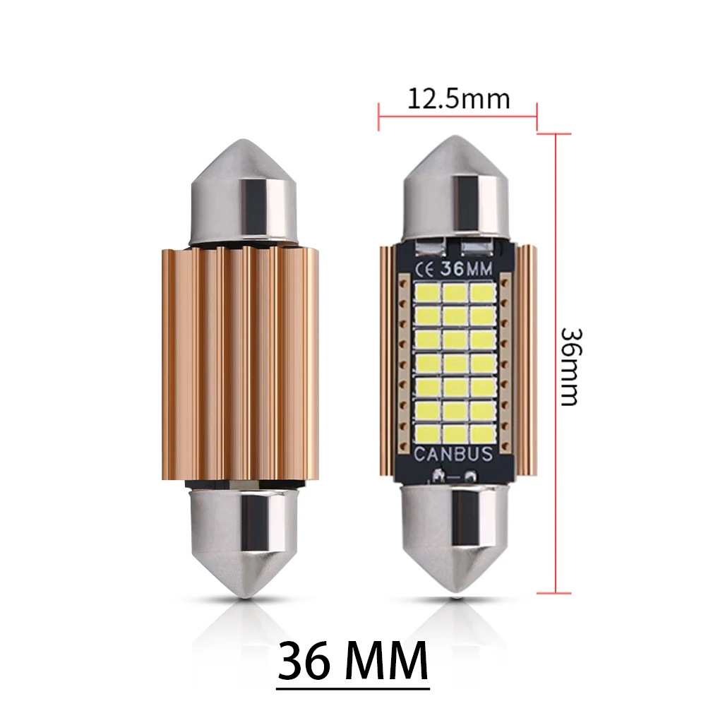 

Oprah 2PCS C10W C5W LED Canbus LED Festoon 31 мм 36 мм 39 мм 42 мм Для внутреннего освещения для чтения Лампа номерного знака Автомобильная лампа Белый Бесплатно