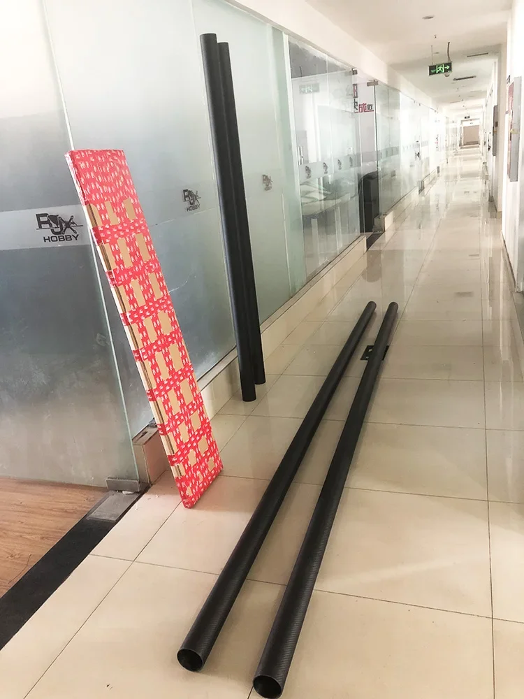 Производитель карбоновых трубок RJXHobby большой диаметр 45 мм X 42 1000 карбоновая
