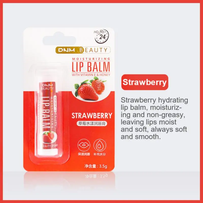 

Multicolor Moisturizing Hydrating Nourishing Lip Balm 18 Colors Natural Lasting Wearing Reduce Lip Lines Lip Care Cosmetics Tool