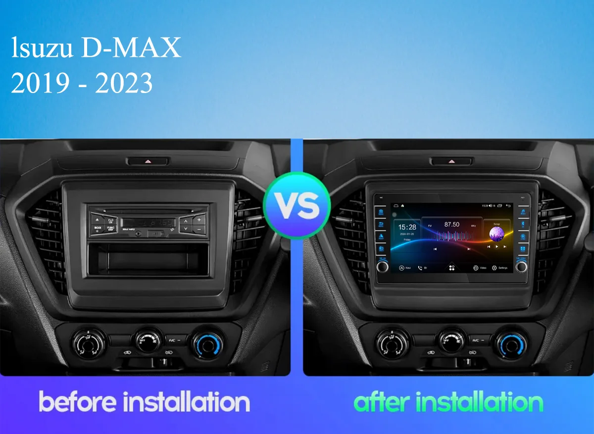 Фото Для lsuzu D-MAX 2019-2023 Автомобильный GPS-монитор Navi Стерео Авто Радио Музыка MP5 Магнитофон DVD Кассетные автомобильные интеллектуальные системы №2