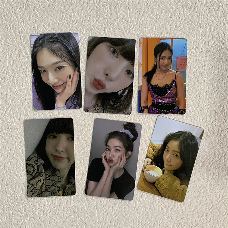 5 шт./компл. группа KPOP красный бархат Queendom Фотокарточка односторонняя открытка