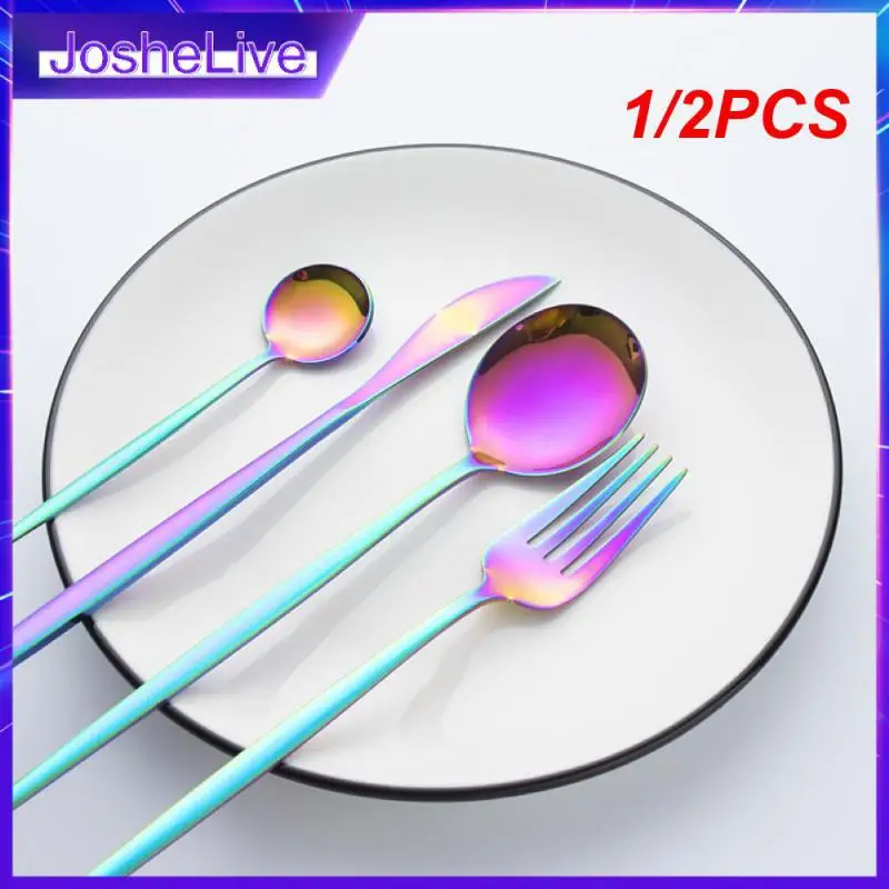 

1/2 шт., набор столовых приборов из нержавеющей стали