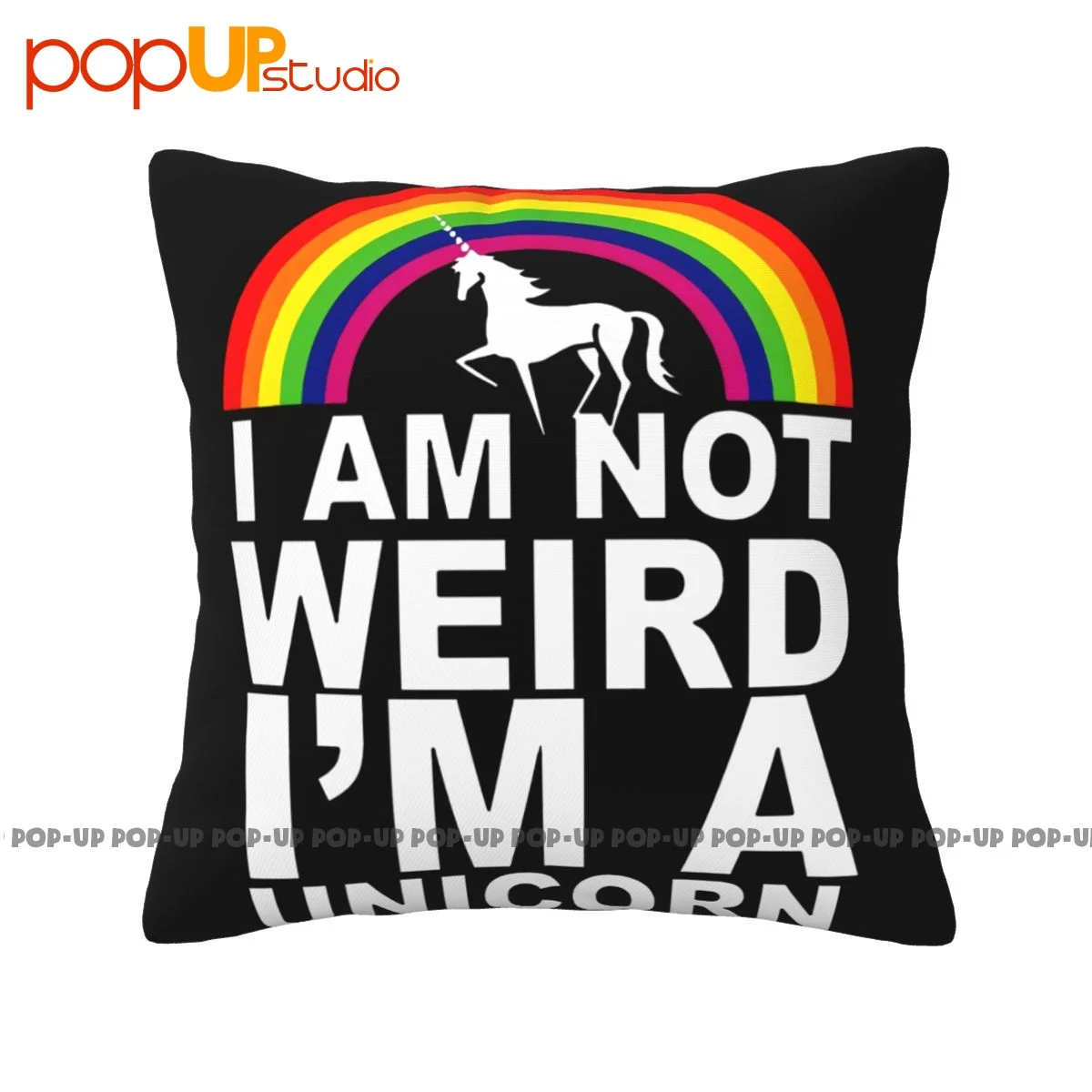 Роскошная наволочка «Я не странная»