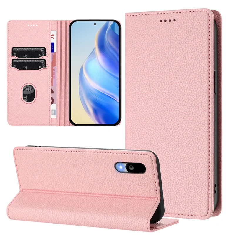 Фото Чехол для Sharp Basio Active3, магнитный кожаный флип-чехол-бумажник для Sharp Basio Active 3, противоударный магнитный кожаный флип-чехол №1