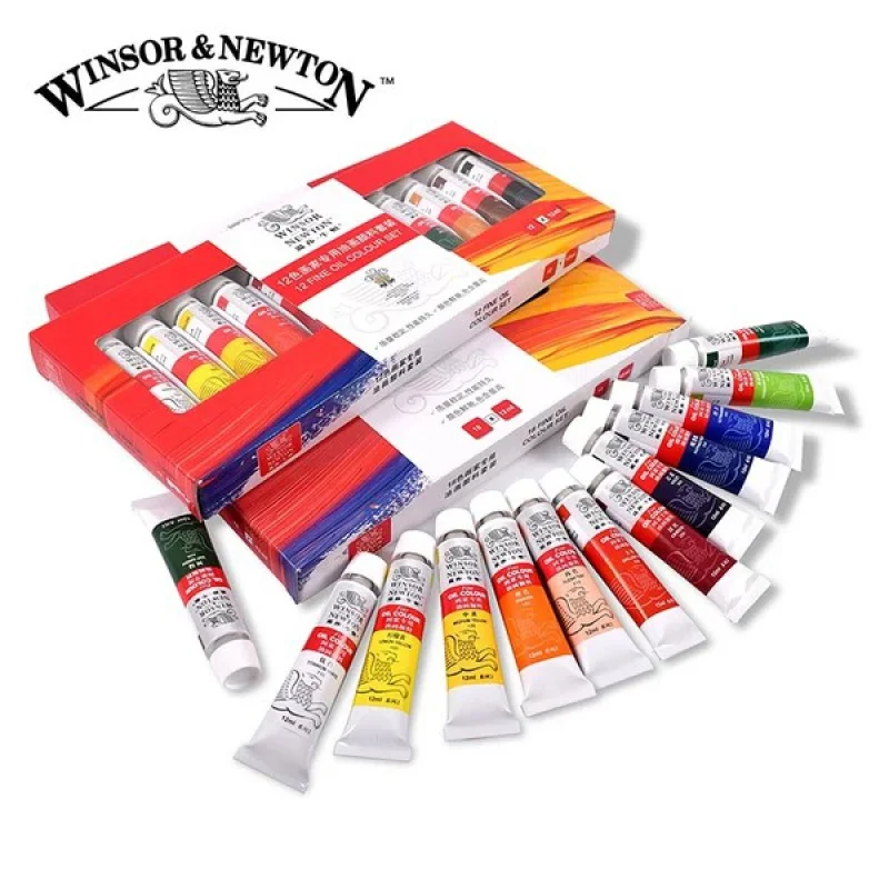 Winsor &amp Newton 12/цветов 12 мл профессиональная масляная краска набор для художника